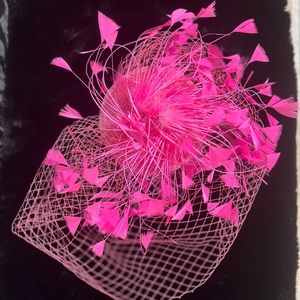 Pink Fascinator